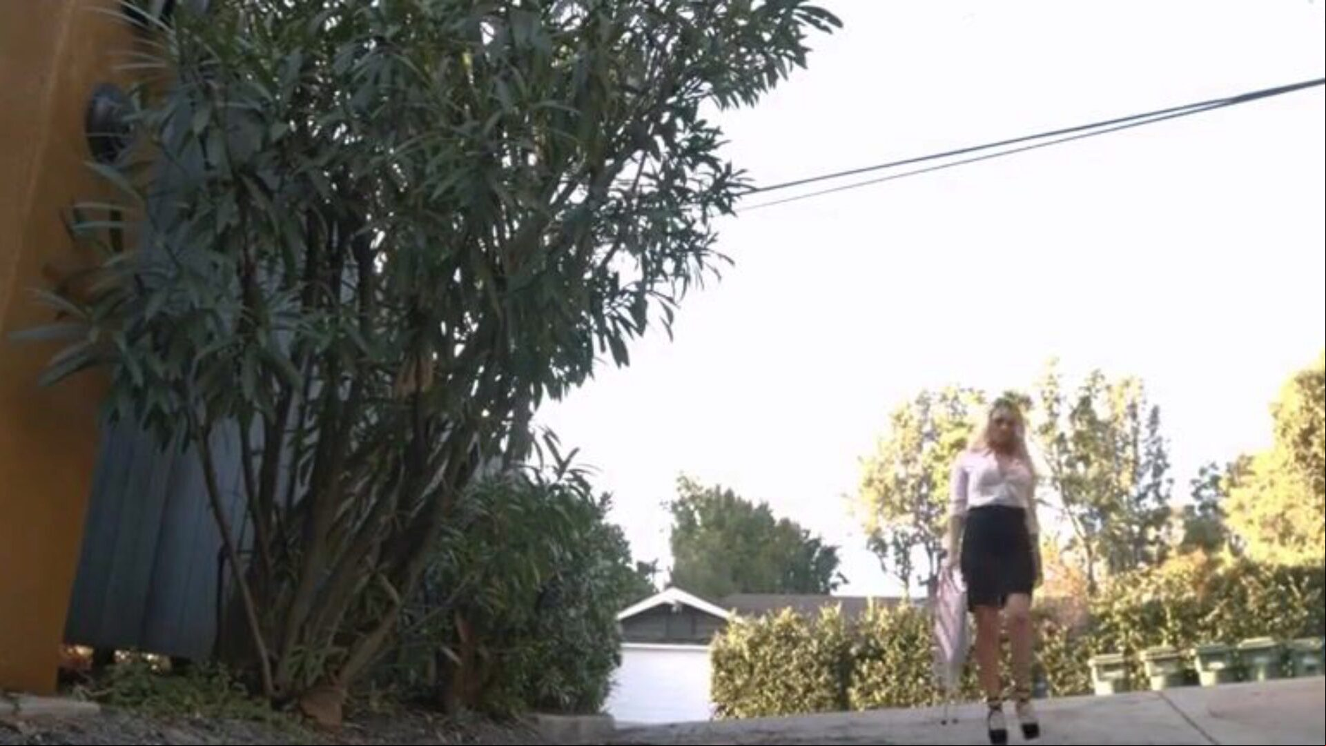 Open house pulverize fest with a big jugged golden-haired realtor honey Alexis Monroe has this pretty abode to sell, so she puts up the open house sign. Now all her clients can just waltz in to explore the property. One such client ambles in on Alexis finger-blasting herself while recording slutty movie scenes (or maybe movie talking with someone via FaceTime, who knows). The chap smooches her mitt trying to have fun it nifty but winds up engulfing on Alexis' index finger to engulf all of those cookie juice off. What's truly creepy is that that guy at no time violates eye  during this. Unlike us, Alexis finds this captivating and makes a decision to pound this stud coz why the hell not? The lad eats her already wet muff for a couple of minutes in advance of letting Alexis undress naked Once she's totally stripped the big-breasted blond decides to engulf on this chaps dong We then see xxx pumping in one as well as the other normal and reverse cowgirl. The pleasant real estate agent moans noisy as bang during the time that getting power-fucked. Damn, that stuff looks indeed hot to be fairly honest with you After ejaculating this babe lets him jizm too