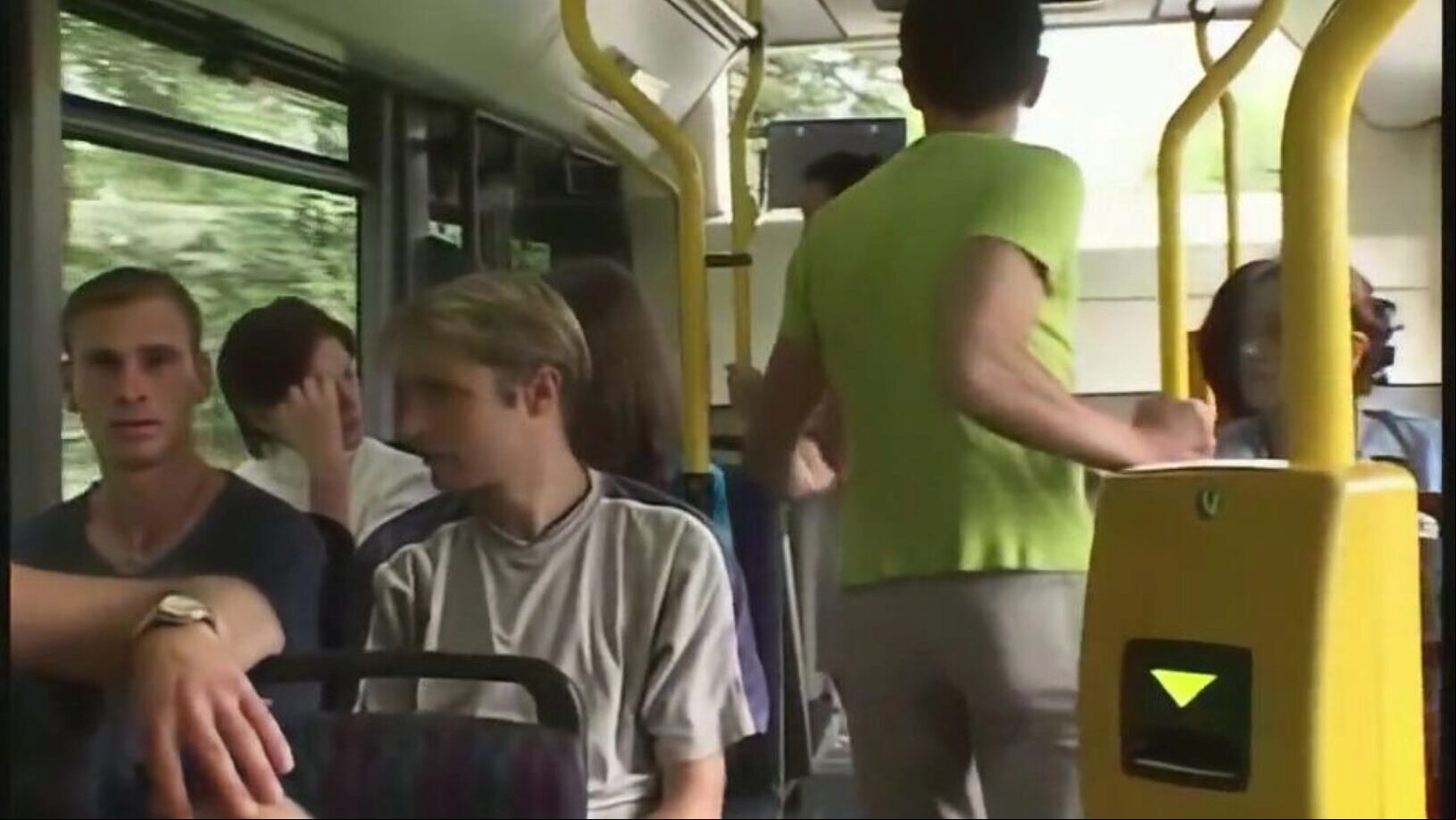 Laura Lion public fuck on a bus upscaled to 4k From Natural Wonders of the World 20 (2002). Upscaled from 480p with Topaz Video Enhance AI.
